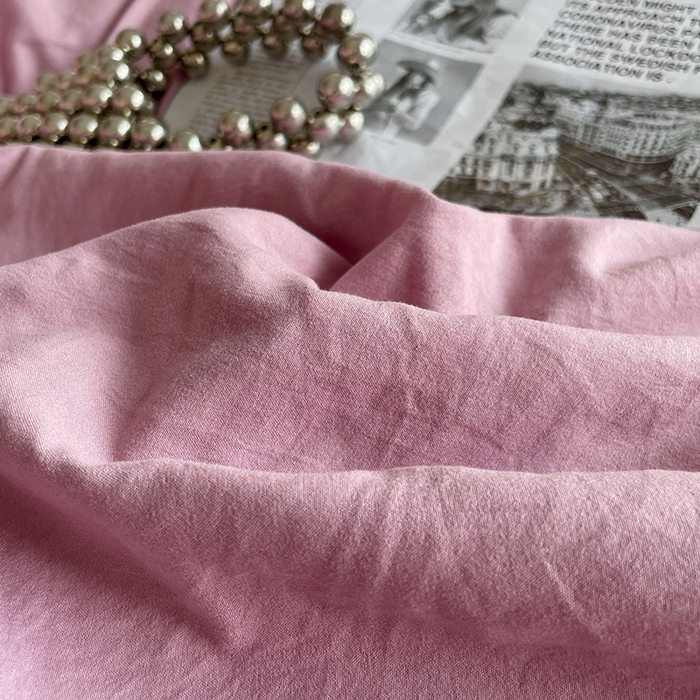 91家纺网 家纺一手货源 找家纺 卡迪熊家纺 2024新款ins风超柔褶皱亲肤磨毛水洗m四件套双拼系列-风格2 深紫浅紫