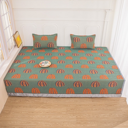 91家纺网 家纺一手货源 找家纺 手艺人沙发垫炕垫 2025新款双层纱夹棉防滑炕盖榻榻米炕垫 A05