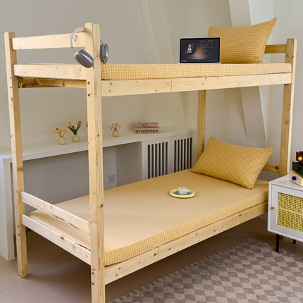 91家纺网 家纺一手货源 找家纺 （总）金丝鸟家纺 2024新款A类全棉色织水洗棉单床笠系列（学生床）