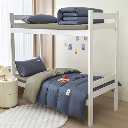 91家纺网 家纺一手货源 找家纺 （总）798家纺 2025新款全棉12868学生三件套系列-纯色