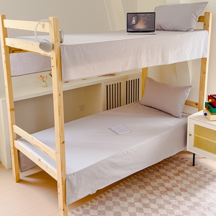 91家纺网 家纺一手货源 找家纺 （总）金丝鸟家纺 2024新款A类全棉色织水洗棉单床单系列（学生床）