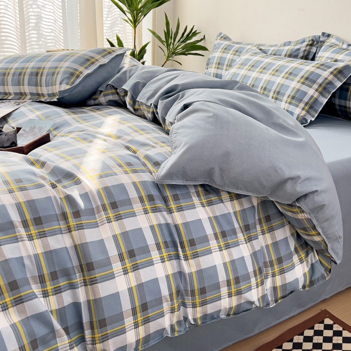 91家纺网 家纺一手货源 找家纺 赫然家纺 新款芦荟棉单品被套 兰诺希