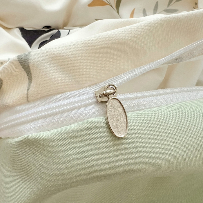 91家纺网 家纺一手货源 找家纺 赫然 2026新款水洗双层纱单品被套小熊猫