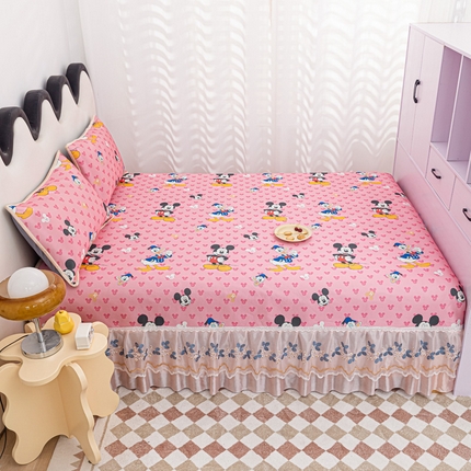 91家纺网 家纺一手货源 找家纺 （总）手艺人沙发垫炕垫 2025新款迪士尼卡通印花三明治冰丝凉席床盖榻榻米炕盖炕垫系列L90-L99