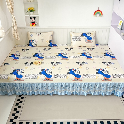 91家纺网 家纺一手货源 找家纺 （总）手艺人沙发垫炕垫 2025新款迪士尼卡通印花三明治冰丝凉席炕盖榻榻米炕垫系列L90-L99