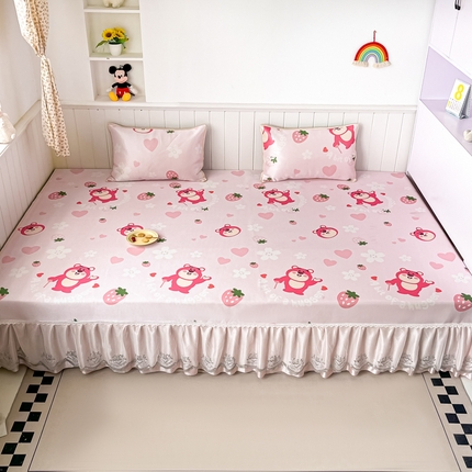 91家纺网 家纺一手货源 找家纺 手艺人沙发垫炕垫 2025新款迪士尼卡通印花三明治冰丝凉席炕盖榻榻米炕垫系列L90-L99 L99