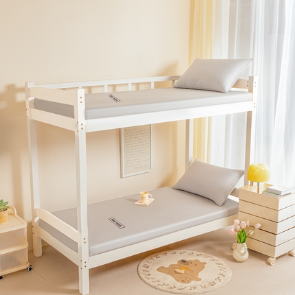 寐眠 2024新款40支全棉刺绣学生床笠  奶茶杏