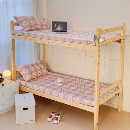 91家纺网 家纺一手货源 找家纺 金丝鸟家纺 2024新款全棉小清新印花单床笠系列（学生床） 美心格