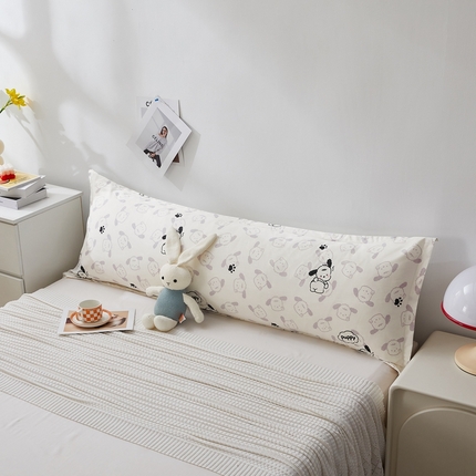 91家纺网 家纺一手货源 找家纺 （总）翎盈家纺 2024新款纯棉枕套小清新印花双人全棉枕套