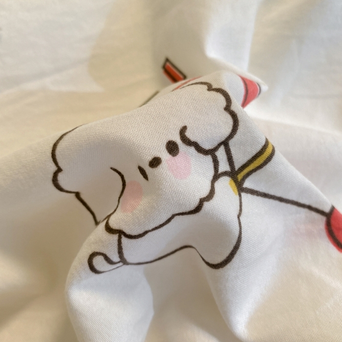 91家纺网 家纺一手货源 找家纺 海岛哥哥 2024新款超柔云朵棉ins风小红书花卉混搭系列四件套 混搭-欢乐园