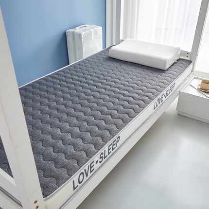 91家纺网 家纺一手货源 找家纺 （总）喜她床垫 2025新款针织乳胶记忆海绵床垫（专版立体边，仿冒必究）-学生图