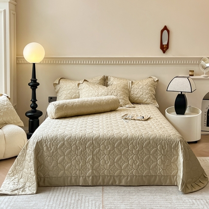 91家纺网 家纺一手货源 找家纺 （总）若未家居 LOVEWE HOUSE 2025新款50S兰精天丝软凉席床盖三件套