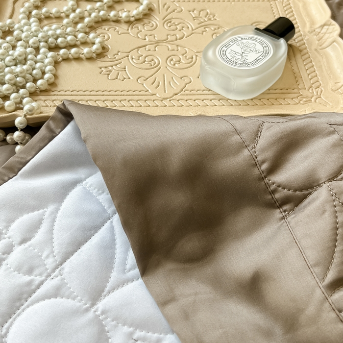 91家纺网 家纺一手货源 找家纺 若未家居 LOVEWE HOUSE 2025新款50S兰精天丝软凉席床盖三件套 摩卡棕