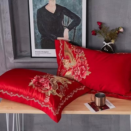 91家纺网 家纺一手货源 找家纺 （总）丰淘 2023新款婚庆枕套