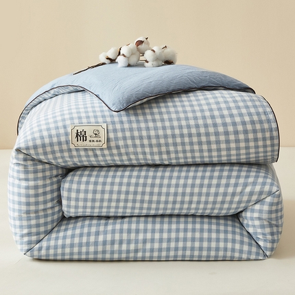 91家纺网 家纺一手货源 找家纺 （总）招财星家纺 2025无印风新疆棉花被直播a类水洗棉被子冬被芯春秋被夏被学生被子(含买家秀质检报告）