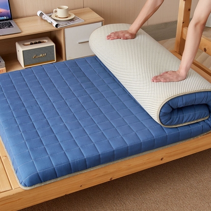 91家纺网 家纺一手货源 找家纺 （总）暖季家纺 2025新款A类全棉无印风棉花床垫系列学生款