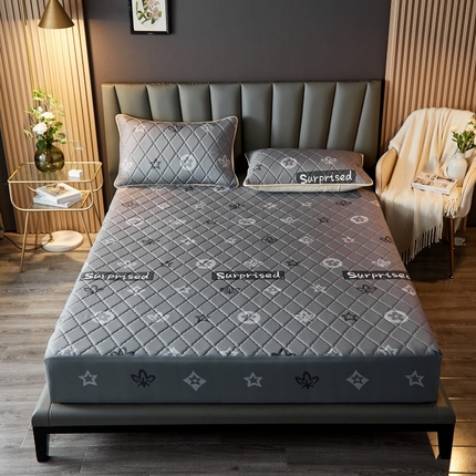 91家纺网 家纺一手货源 找家纺 （总）花言狐语2025年新款A类防水床笠隔尿透气席梦思保护套可定制水洗