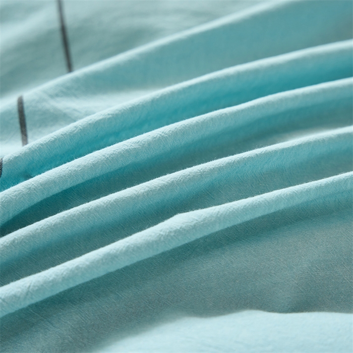 91家纺网 家纺一手货源 找家纺 三沁 2024新款全棉色织水洗棉开学季学生六件套 曼达拉