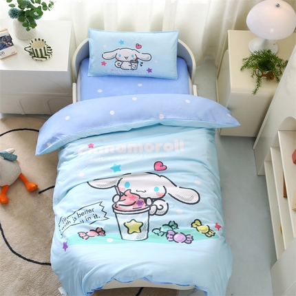 孩子王 2023新款三丽鸥正版授权KT猫全棉学生大版卡通幼儿园多件套 糖果玉桂狗