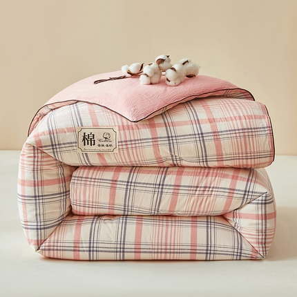 91家纺网 家纺一手货源 找家纺 （总）招财星家纺 2025无印风新疆棉花被直播a类水洗棉被子冬被芯春秋被夏被学生被子(含买家秀质检报告）