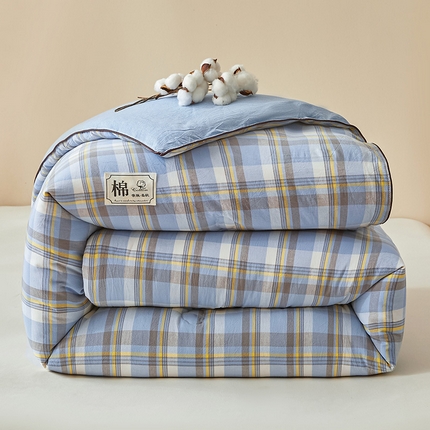 91家纺网 家纺一手货源 找家纺 （总）招财星家纺 2025无印风新疆棉花被直播a类水洗棉被子冬被芯春秋被夏被学生被子(含买家秀质检报告）