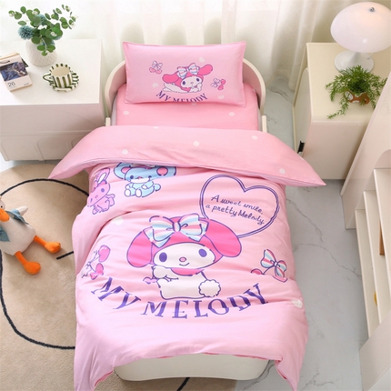 孩子王 2023新款三丽鸥正版授权KT猫全棉学生大版卡通幼儿园多件套 樱桃美乐蒂