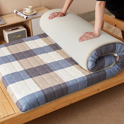 91家纺网 家纺一手货源 找家纺 （总）暖季家纺 2025新款A类全棉无印风棉花床垫系列学生款