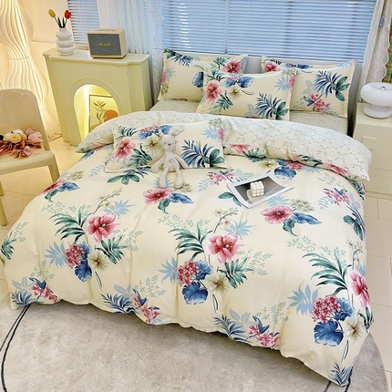 91家纺网 家纺一手货源 找家纺 （总）2025新款直播爆款高克重植物羊绒四件套