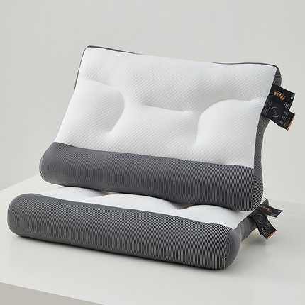 91家纺网 家纺一手货源 找家纺 乐可 2024新款颈椎悬浮枕枕头枕芯 颈椎悬浮枕-灰