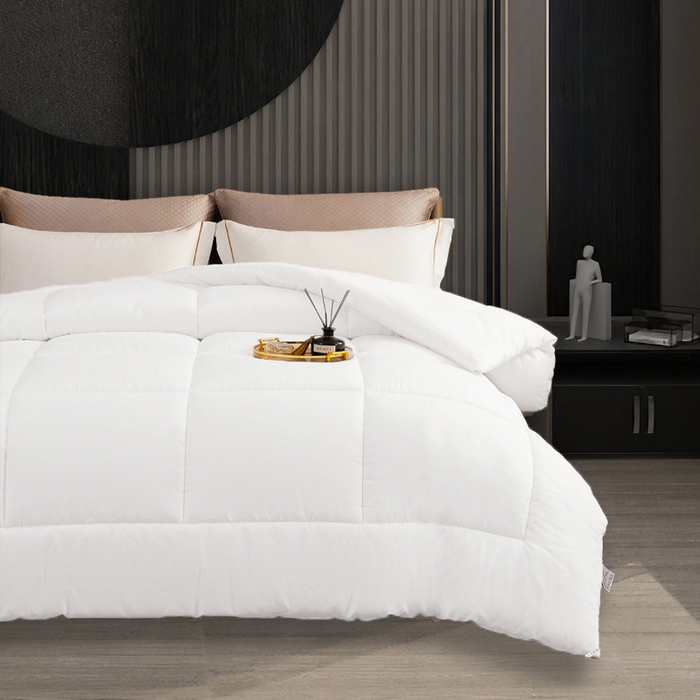 91家纺网 家纺一手货源 找家纺 啊雅家居 2025新款长年大量备货羽丝绒磨毛被学生被春秋被民宿被芯 双A款赛天丝磨毛被