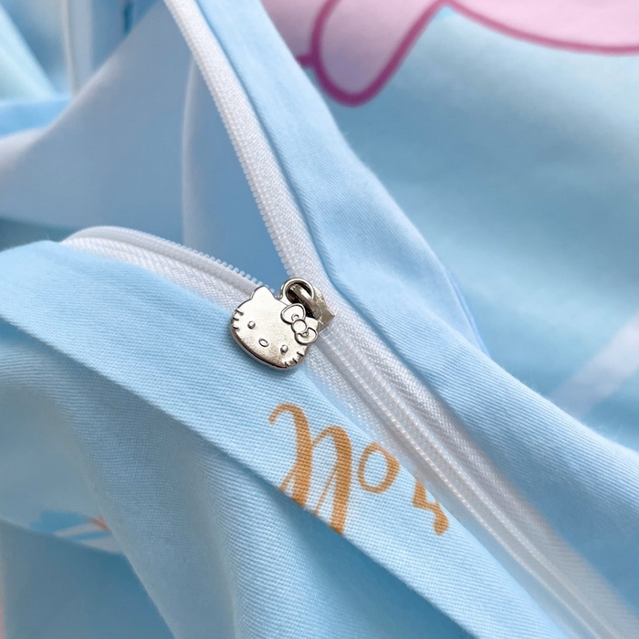 91家纺网 家纺一手货源 找家纺 蘭菲家纺 2024新款全棉幼儿园三件套 棉花糖