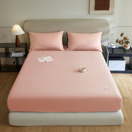 91家纺网 家纺一手货源 找家纺 （总）莱通家纺 2024新款13372纯色单床笠（商家提供买家秀 有叠拍图）（商家提供买家秀 有叠拍图）