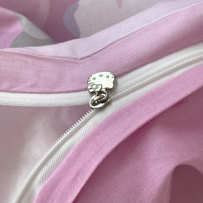 91家纺网 家纺一手货源 找家纺 蘭菲家纺 2024新款全棉幼儿园三件套 花仙子