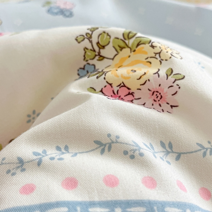 91家纺网 家纺一手货源 找家纺 呗旺鹿 2024新款全棉13372学生季三件套四件套 可妮兔的后花园