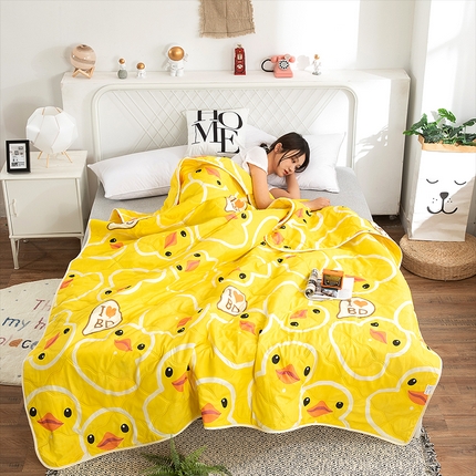 91家纺网 家纺一手货源 找家纺 （总）2025新款亲肤芦荟棉夏被空调被夏凉被