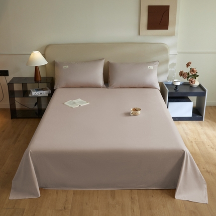 91家纺网 家纺一手货源 找家纺 （总）莱通家纺 2024新款13372纯色单床单（商家提供买家秀 有叠拍图）