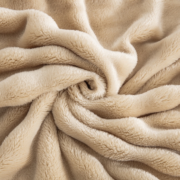 91家纺网 家纺一手货源 找家纺 卉晨家纺 2024新款牛奶绒兔毛绒空调毯午睡毯泡泡毛毯 莱卡驼