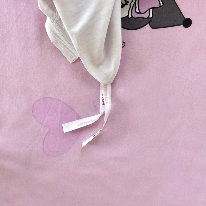 91家纺网 家纺一手货源 找家纺 蘭菲家纺 2024新款全棉幼儿园三件套 花仙子