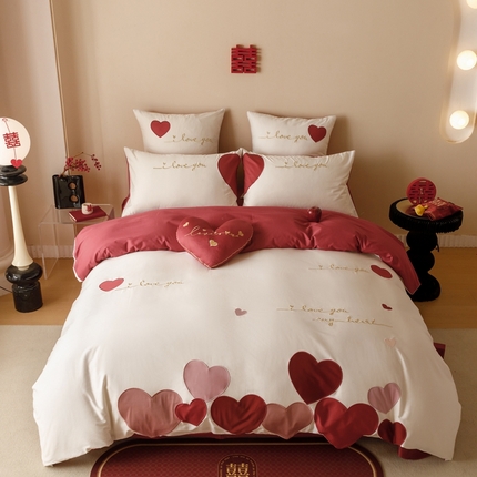 （总）星野 2024秋冬新款棉四件套第一波--爱在西元前