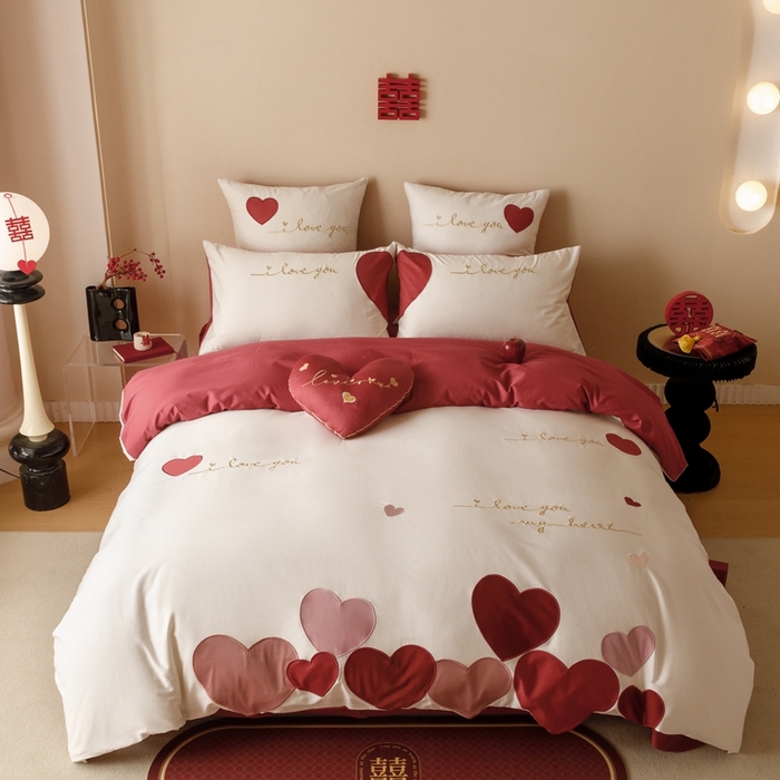 91家纺网 家纺一手货源 找家纺 （总）星野 2024秋冬新款棉四件套第一波--爱在西元前