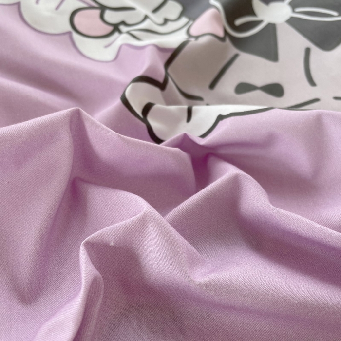 91家纺网 家纺一手货源 找家纺 蘭菲家纺 2024新款全棉幼儿园三件套 奶油巴库