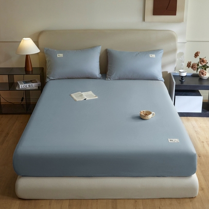 91家纺网 家纺一手货源 找家纺 （总）莱通家纺 2024新款13372纯色单床笠（商家提供买家秀 有叠拍图）（商家提供买家秀 有叠拍图）