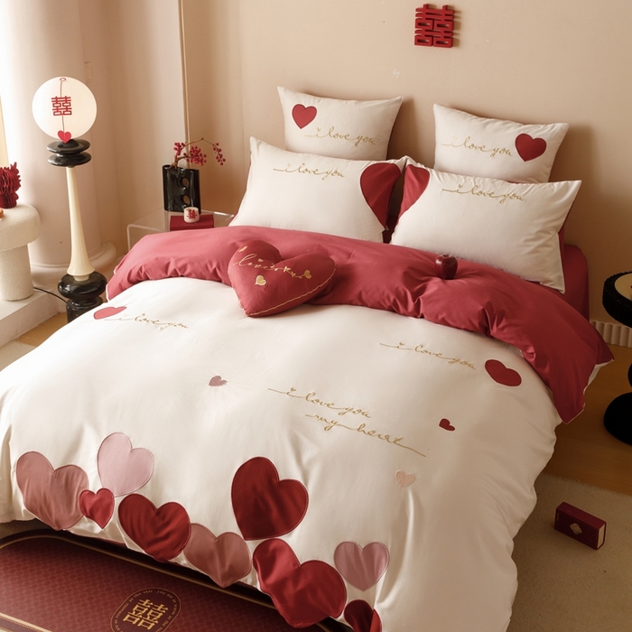 91家纺网 家纺一手货源 找家纺 （总）星野 2024秋冬新款棉四件套第一波--爱在西元前