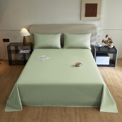 91家纺网 家纺一手货源 找家纺 （总）莱通家纺 2024新款13372纯色单床单（商家提供买家秀 有叠拍图）