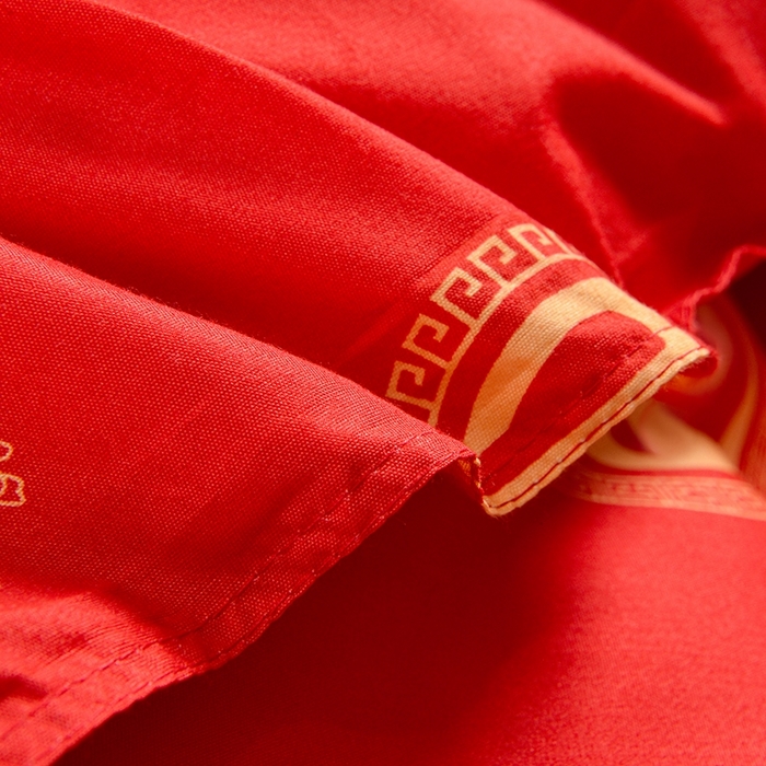 91家纺网 家纺一手货源 找家纺 小雨家纺 2026新款芦荟棉单被套 福寿绵绵