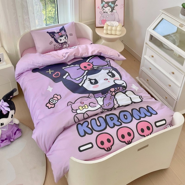 91家纺网 家纺一手货源 找家纺 蘭菲家纺 2024新款全棉幼儿园三件套 小库日记