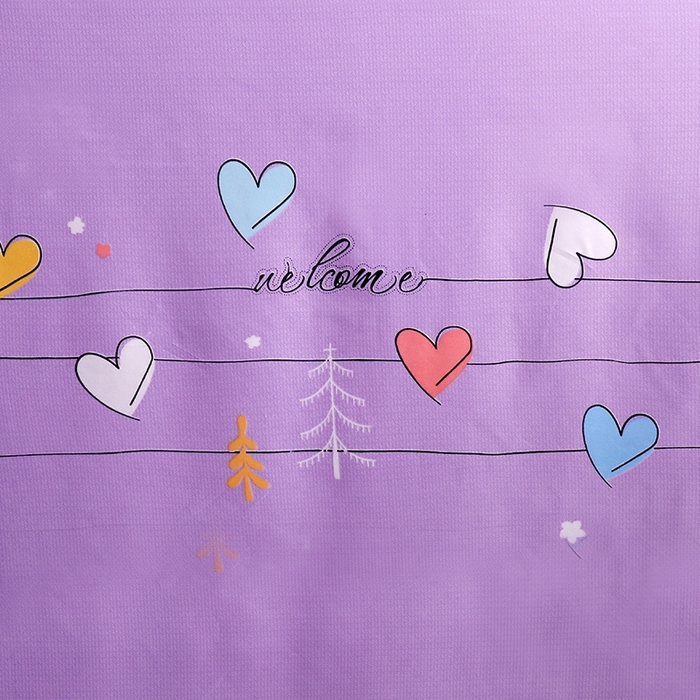 91家纺网 家纺一手货源 找家纺 2025新款坐床遮光布款防尘床帘式蚊帐 多彩心回底