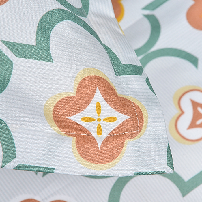 91家纺网 家纺一手货源 找家纺 小雨家纺 2026新款芦荟棉单被套 初夏绿