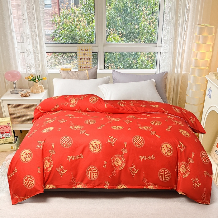 91家纺网 家纺一手货源 找家纺 （总）小雨家纺 2026新款芦荟棉单被套