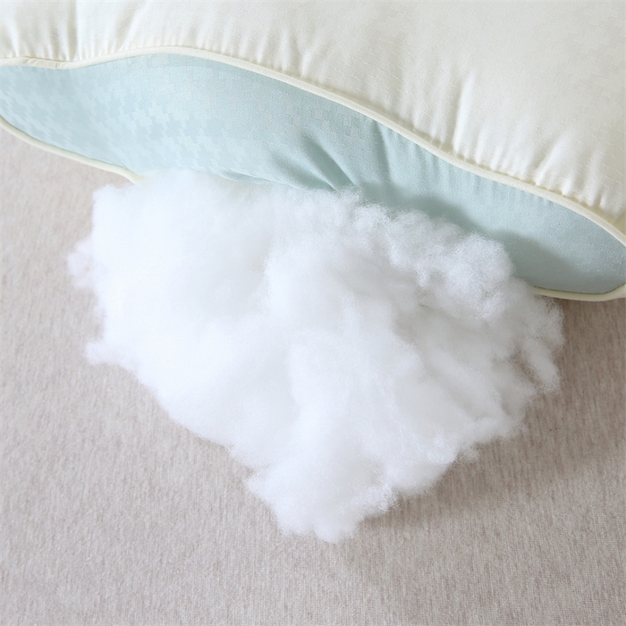 91家纺网 家纺一手货源 找家纺 佳尚枕芯 2025新款云柔定型护颈枕 48x74cm蓝色